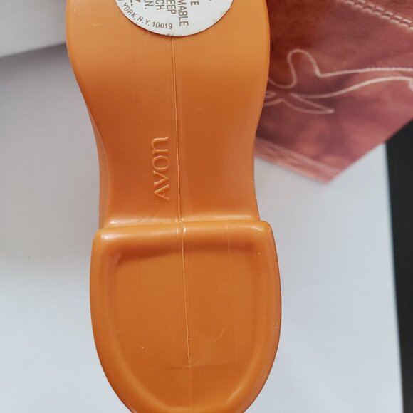 Vintage AVON 1970's DINGO BOOT Cowboy Wild Country 6oz Scent - Unused - Picture 4 of 7